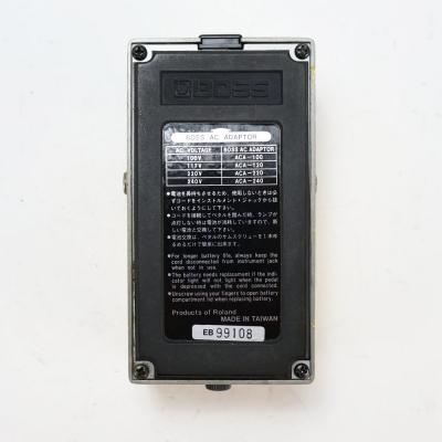 【中古】ターボオーバードライブ エフェクター BOSS OD-2 TURBO OverDrive ボス ギターエフェクター 裏面