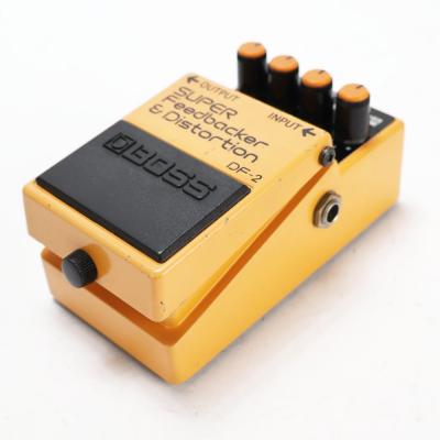 【中古】スーパーフィードバッカー ディストーション エフェクター BOSS DF-2 SUPER Feedbacker&Distortion 側面