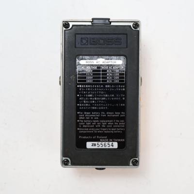 【中古】スーパーフィードバッカー ディストーション エフェクター BOSS DF-2 SUPER Feedbacker&Distortion 裏面