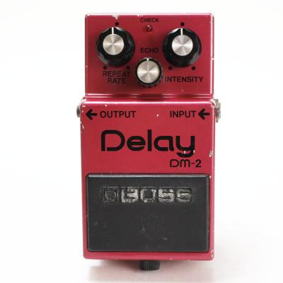 【中古】 アナログディレイ エフェクター BOSS DM-2 Delay 1982年頃製造 前期モデル Made in Japan ギターエフェクター