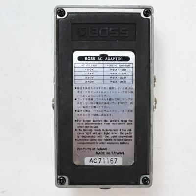 【中古】 ノイズサプレッサー エフェクター BOSS NS-2 Noise Suppressor ギターエフェクター 裏面