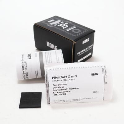 【中古】 チューナー KORG PITCHBLACK X mini PB-X-MINI ピッチブラック ペダルチューナー コルグ 付属品