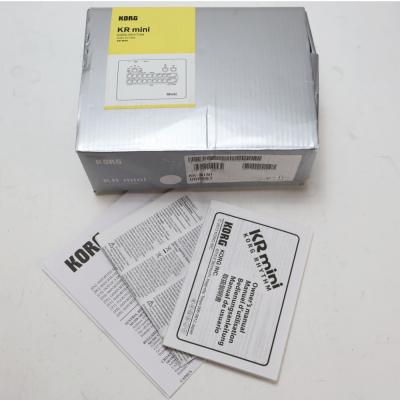 【中古】 リズムマシーン KORG コルグ KR mini リズム ボックス 裏面