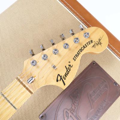 【中古】 エレキギター Fender Japan ST72-140YM YWH Yngwie Malmsteen Model 1994年-1995年製 Dimarzio HS-3ピックアップ搭載 MADE IN JAPAN 日本製 ヘッド画像