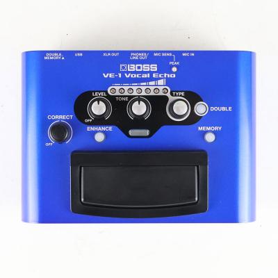 【中古】 BOSS VE-1 Vocal Echo ボーカル用ハーモニーエフェクター 正面