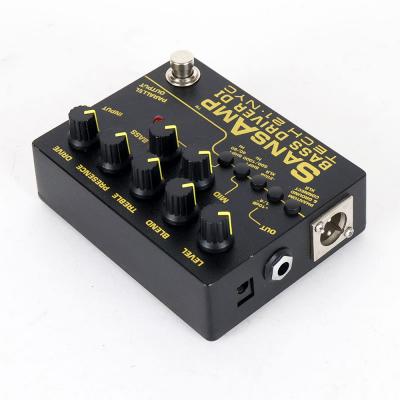 【中古】サンズアンプ ベースドライバーDI TECH21 SansAmp BASS DRIVER DI V2 BK ベース用DI プリアンプ 全体