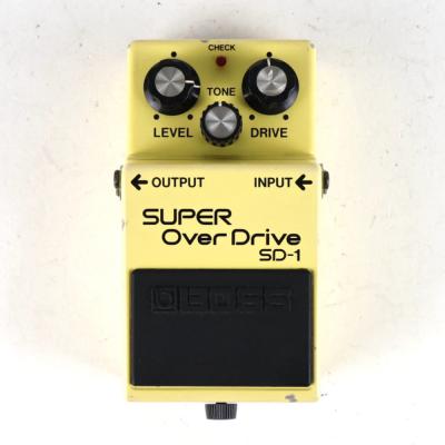 【中古】 スーパーオーバードライブ エフェクター BOSS SD-1 Super Over Drive Made in Japan ギターエフェクター