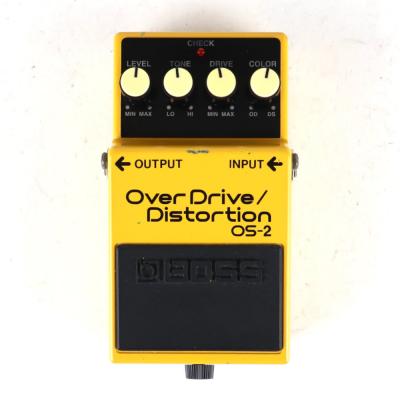 【中古】オーバードライブ ディストーション エフェクター BOSS OS-2 OverDrive Distortion ギターエフェクター