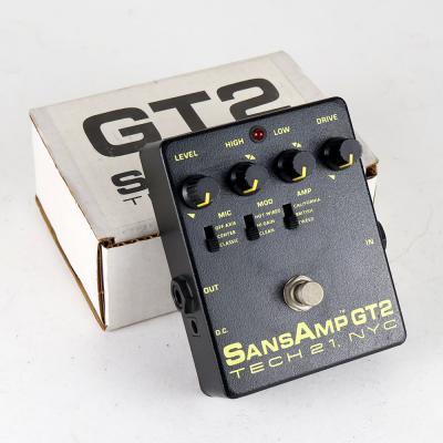 【中古】 TECH21 SansAmp GT2 アンプシミュレーター ギターエフェクター