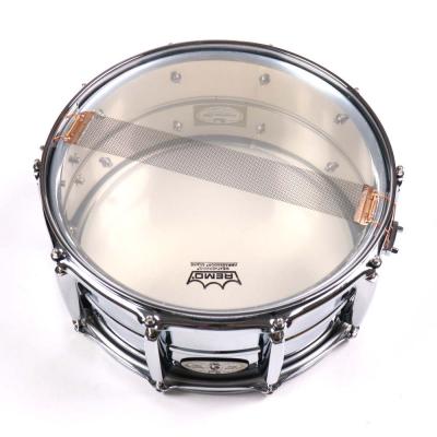 【中古】 スネアドラム パール Pearl SensiTone Steel Custom Alloy 14x6.5 スチールシェル ボトム画像