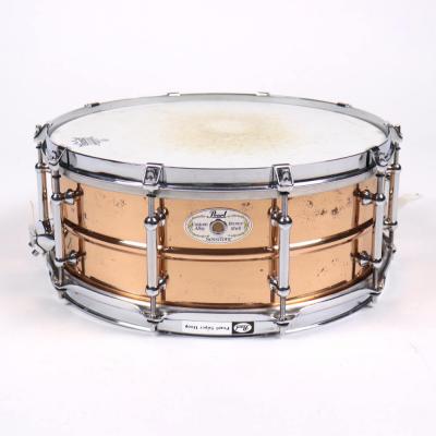 【中古】 スネアドラム パール Pearl SensiTone Classic Bronze BR-6514CL 14x5.5 ブロンズシェル
