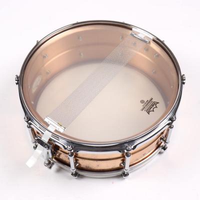 【中古】 スネアドラム パール Pearl SensiTone Classic Bronze BR-6514CL 14x5.5 ブロンズシェル ボトム画像