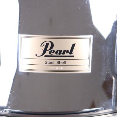 【中古】 スネアドラム パール Pearl Steel shell 14x6.5 シリアル番号画像