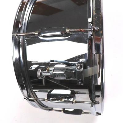 【中古】 スネアドラム パール Pearl Steel shell 14x6.5 ストレイナー
