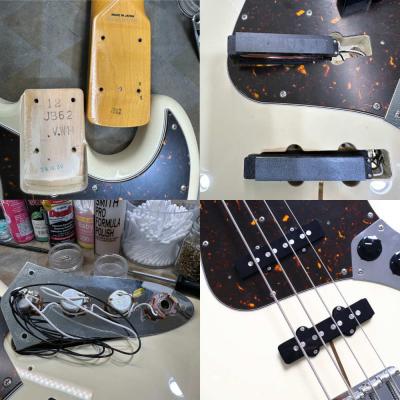 【中古】 エレキベース FENDER JAPAN JB62 VWH 2014年製 フェンダージャパン ジャズベース JAZZ BASS 詳細画像