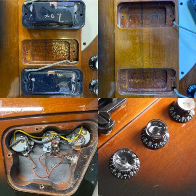 【中古】GIBSON ギブソン Thunderbird Sunburst 1997年製 ネック折れ修正あり エレキベース サンダーバード 詳細画像