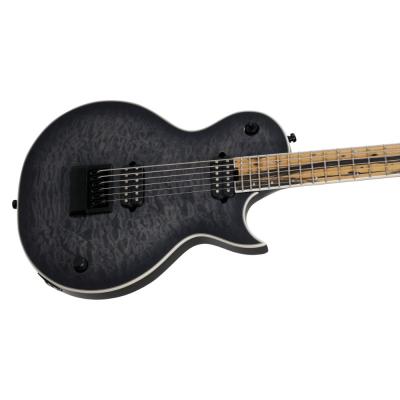 Jackson ジャクソン Pro Plus Series Signature Sleep Token IV Monarkh SC - Transparent Black Burst エレキギター ボディ画像 2