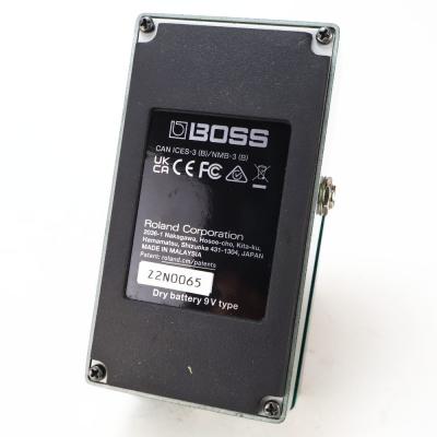 【中古】 BOSS BC-1X Bass Comp ベース用コンプレッサー 本体画像 裏