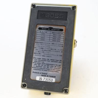 【中古】 オーバードライブ エフェクター BOSS OD-2R TURBO Over Drive ギターエフェクター ターボ オーバードライブ 本体画像 裏