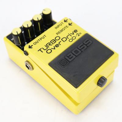 【中古】 オーバードライブ エフェクター BOSS OD-2R TURBO Over Drive ギターエフェクター ターボ オーバードライブ 本体画像 斜め 2