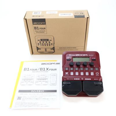 【中古】 ベースマルチエフェクター ZOOM B1 FOUR