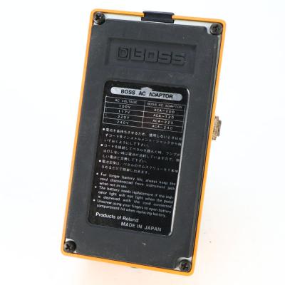 【中古】 ディストーション エフェクター BOSS DS-1 Distortion Made in Japan ギターエフェクター 本体画像 裏