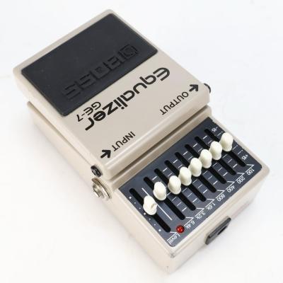 【中古】イコライザー エフェクター BOSS GE-7 Equalizer ギターエフェクター 本体画像 斜め