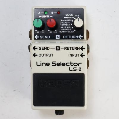 【中古】 ラインセレクター エフェクター BOSS LS-2 Line Selector ギター ベースエフェクター