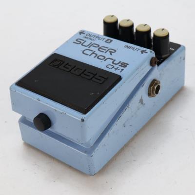 【中古】スーパーコーラス エフェクター BOSS CH-1 Super Chorus ギターエフェクター コーラス 側面