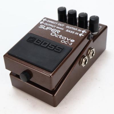 【中古】 スーパーオクターブ エフェクター BOSS OC-3 Super Octave ギターエフェクター オクターバー 側面