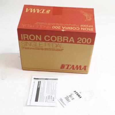 【中古】 ドラムペダル タマ TAMA HP200P Iron Cobra 200 Single Pedal Power Glide アイアンコブラ 付属品