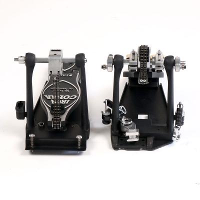 【中古】 ドラムツインペダル タマ TAMA HP900RTW Iron Cobra 900 Twin Pedal Rolling Glide つま先側