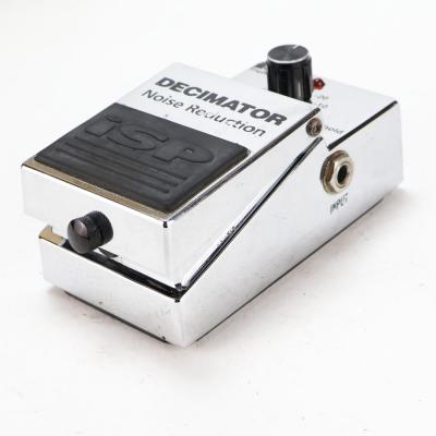 【中古】 ノイズリダクション エフェクター iSP Technologies DECIMATOR PEDAL ノイズゲート ギターエフェクター 側面