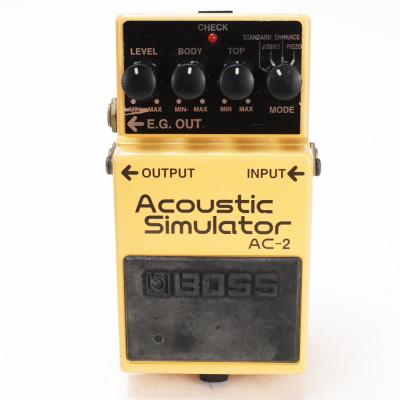 【中古】 アコースティックシミュレーター エフェクター BOSS AC-2 Acoustic Simulator ギターエフェクター