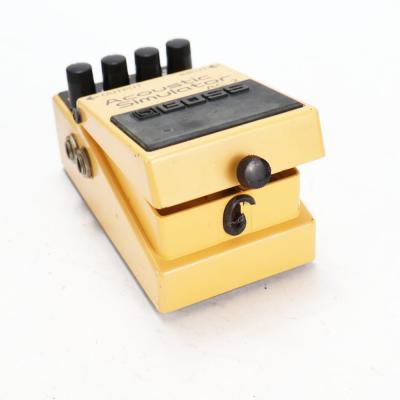 【中古】 アコースティックシミュレーター エフェクター BOSS AC-2 Acoustic Simulator ギターエフェクター 側面