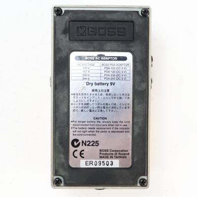 【中古】 アコースティックシミュレーター エフェクター BOSS AC-2 Acoustic Simulator ギターエフェクター 裏面