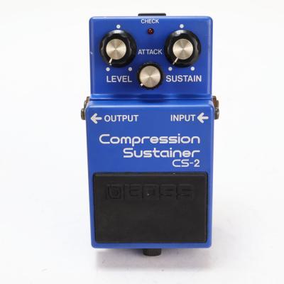 【中古】コンプレッサー エフェクター BOSS CS-2 Compression Sustainer Made in Japan ギターエフェクター