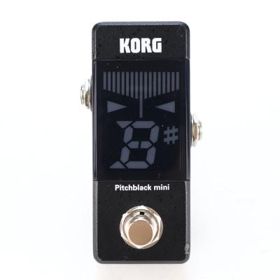 【中古】 チューナー コルグ ピッチブラックミニ KORG PB-MINI PITCHBLACK mini ペダルチューナー