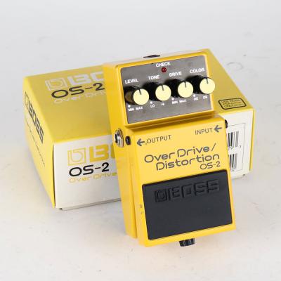 【中古】オーバードライブ ディストーション エフェクター BOSS OS-2 OverDrive Distortion ギターエフェクター