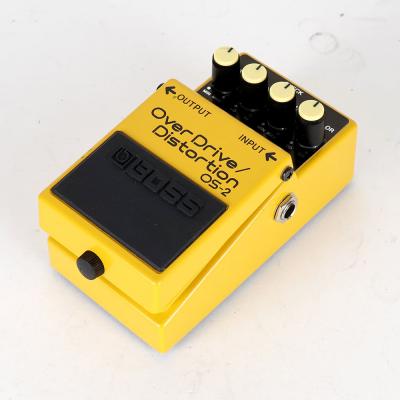 【中古】オーバードライブ ディストーション エフェクター BOSS OS-2 OverDrive Distortion ギターエフェクター 側面