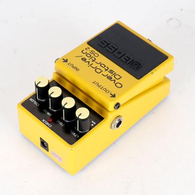 【中古】オーバードライブ ディストーション エフェクター BOSS OS-2 OverDrive Distortion ギターエフェクター 側面