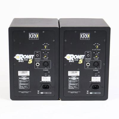 【中古】 パワードスピーカー KRK ROKIT5 RPG2 2本セット 背面