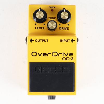 【中古】 オーバードライブ エフェクター BOSS OD-3 Over Drive ギターエフェクター 正面