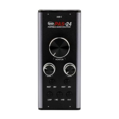 オーディオインターフェイス KNA PAS-24 PORTABLE AUDIO SOLUTION
