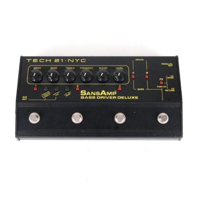 【中古】 ベース用プリアンプ TECH21 SANSAMP Bass Driver Deluxe
