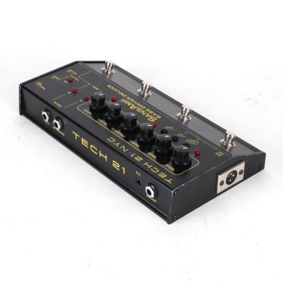 【中古】 ベース用プリアンプ TECH21 SANSAMP Bass Driver Deluxe リア斜めアングル画像