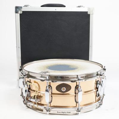 【中古】スネアドラム タマ TAMA PB355 POWER METAL Bronze 14x5.5 スネアドラム