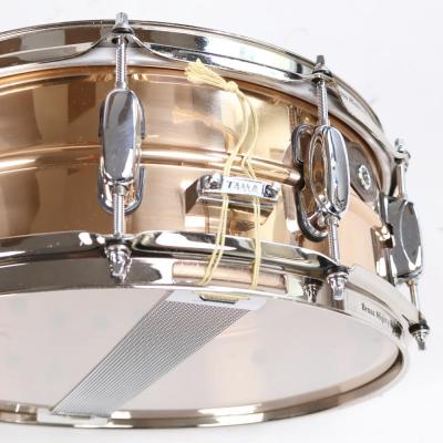 【中古】スネアドラム タマ TAMA PB355 POWER METAL Bronze 14x5.5 スネアドラム ストレイナー 2