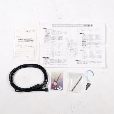 【中古】Teisco テスコ SP-5 Spectrum 5 Reissue Pearl White 1992年製 スペクトラム5 エレキギター 復刻記念テレホンカード付き 付属品