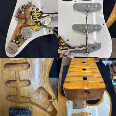 【中古】 Tokai トーカイ Springy Sound ST-55 Natural 1979年製 エレキギター ピックアップ、ネック